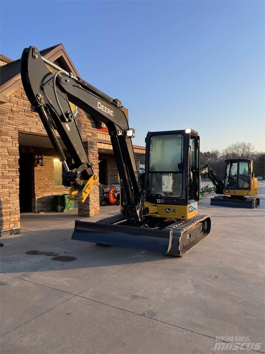 John Deere 50 P Minibagger < 7t