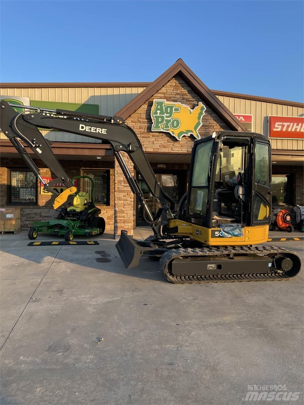 John Deere 50 P Minibagger < 7t