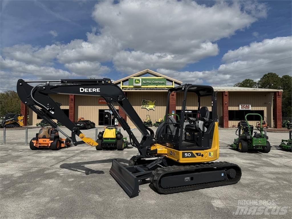 John Deere 50 P Minibagger < 7t