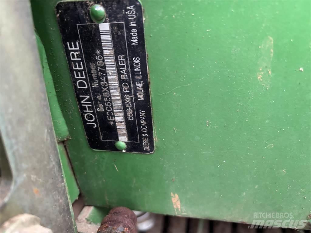 John Deere 568 Rundballenpressen