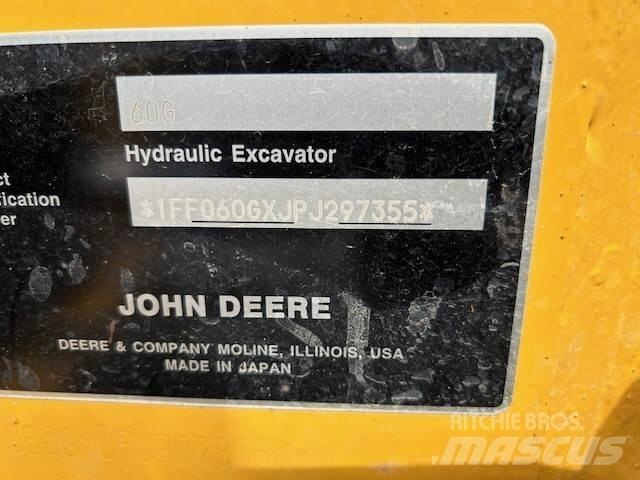 John Deere 60G Minibagger < 7t