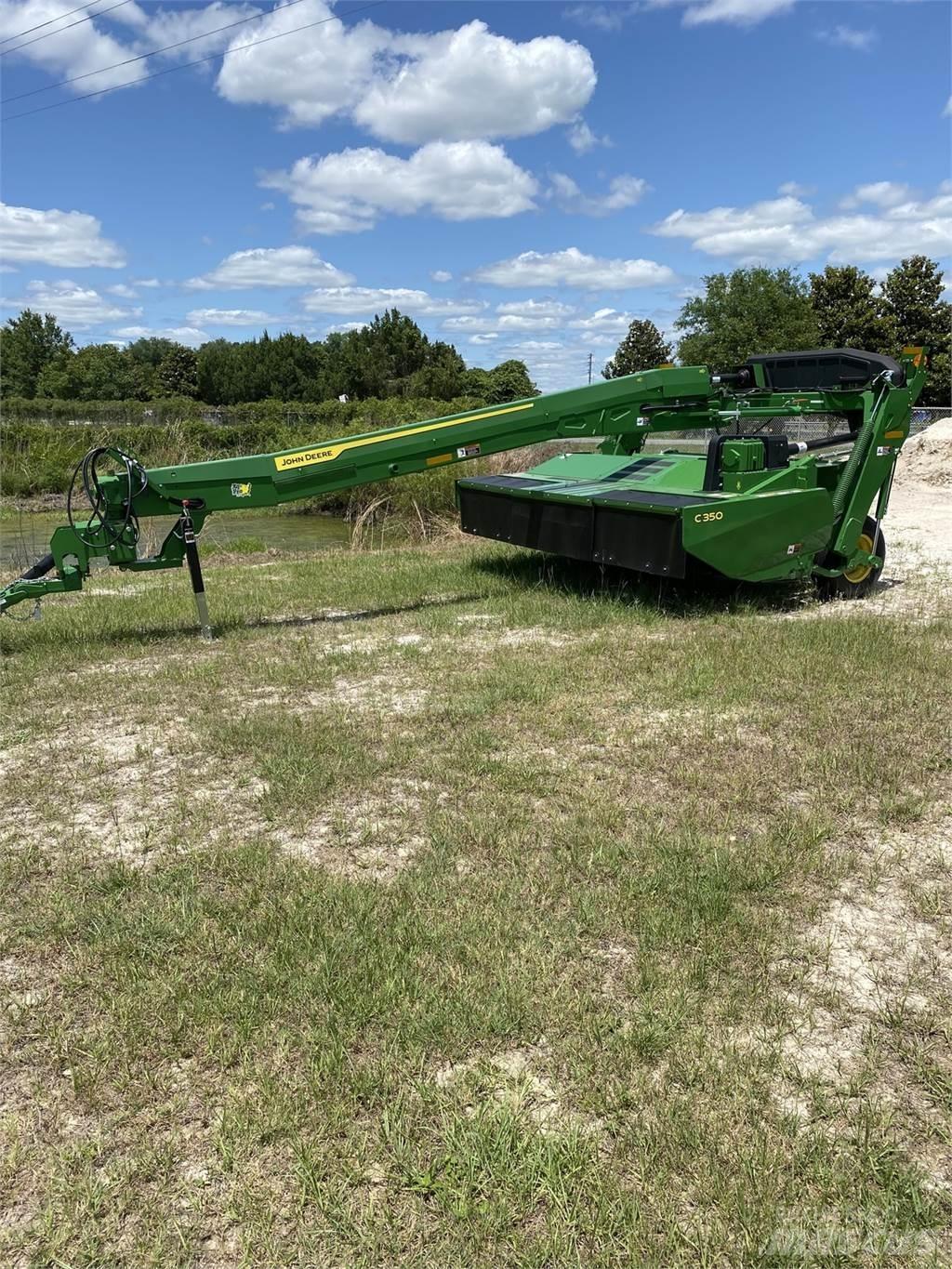John Deere C350 Mähwerke
