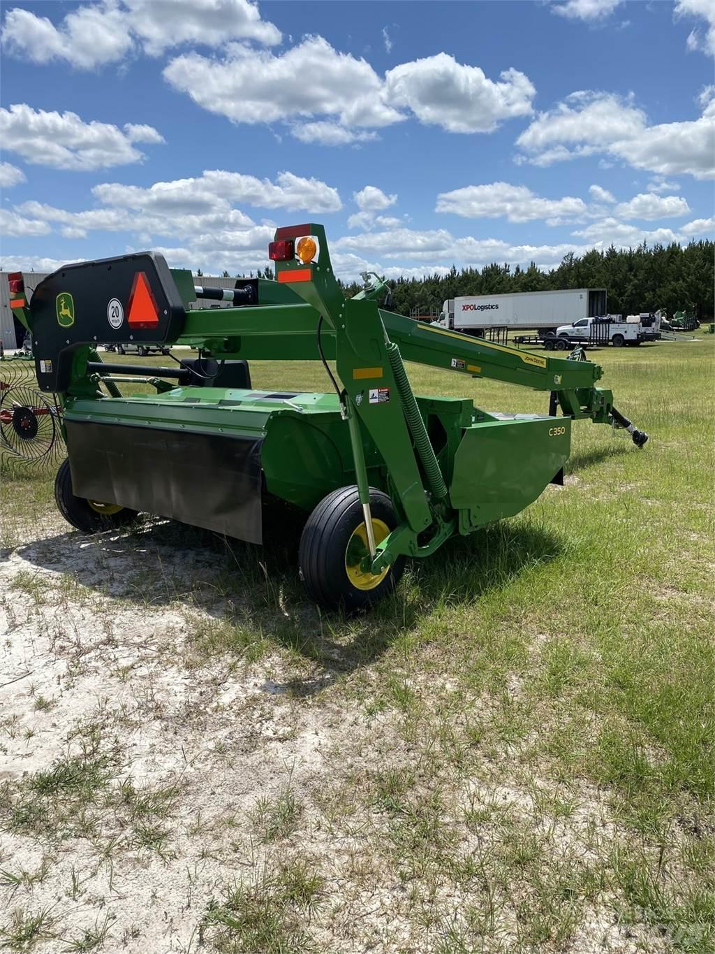 John Deere C350 Mähwerke