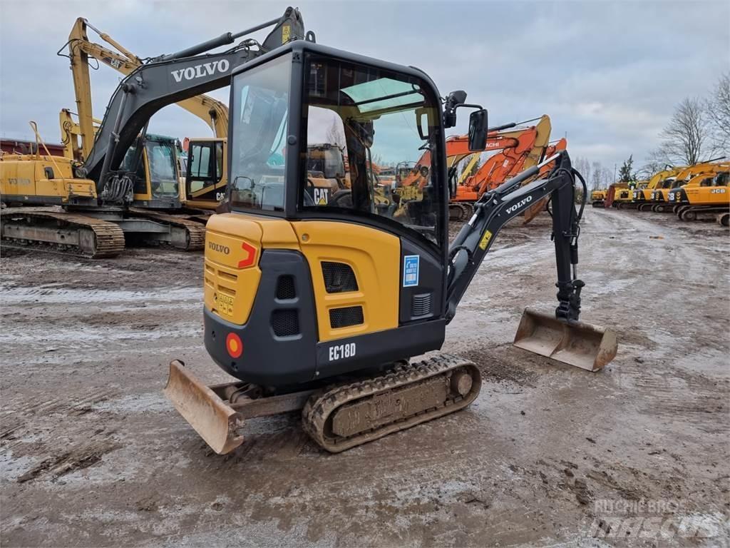 Volvo EC18D Minibagger < 7t