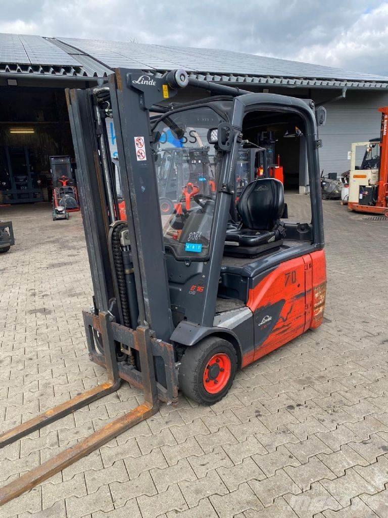 Linde E 16-02 Elektrostapler
