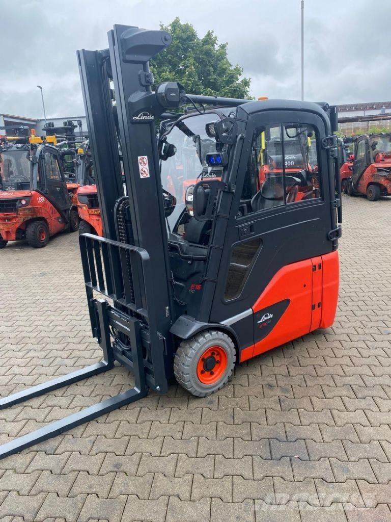 Linde E 16-02 Elektrostapler