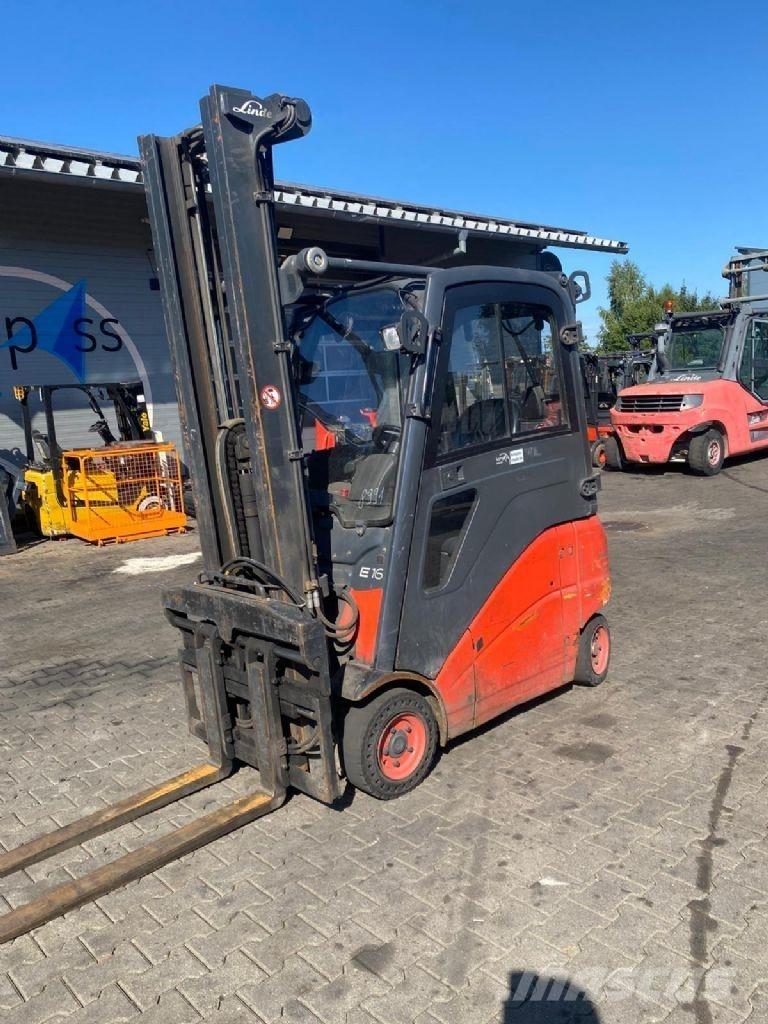Linde E 16 PH-01 Elektrostapler