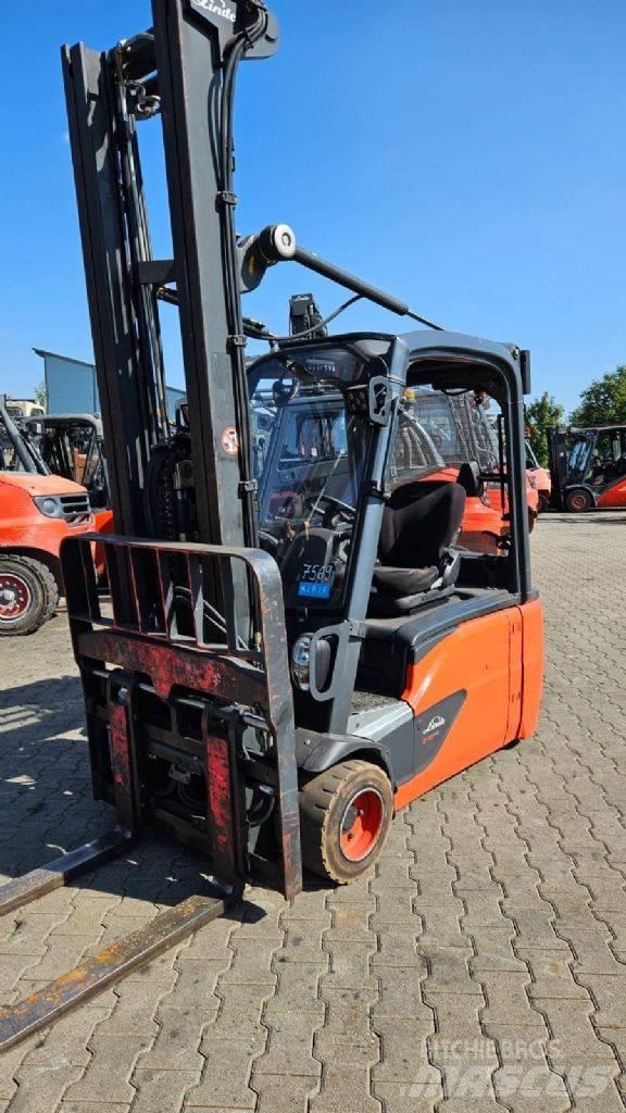 Linde E 18 L/386 Elektrostapler