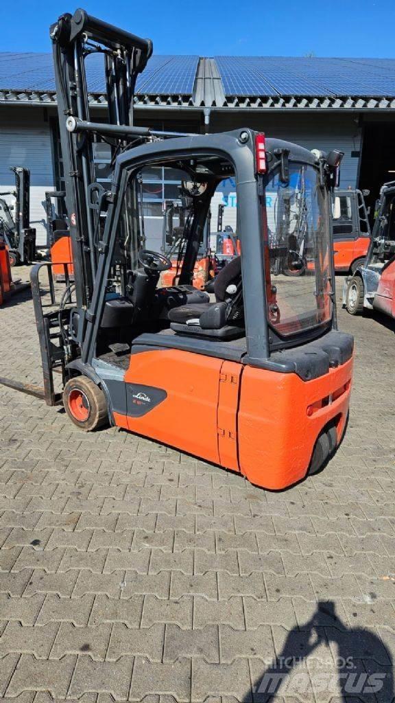 Linde E 18 L/386 Elektrostapler