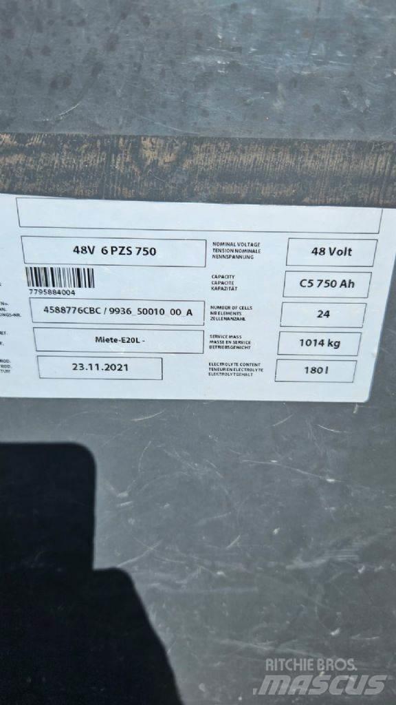 Linde E 18 L/386 Elektrostapler