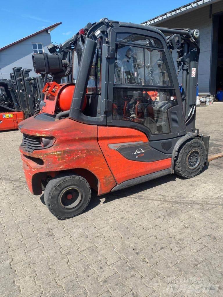 Linde H 35 T-01 Gasstapler
