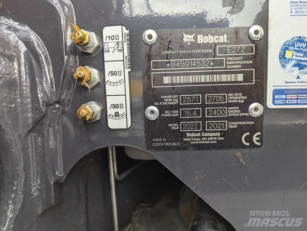 Bobcat E 27z Minibagger < 7t