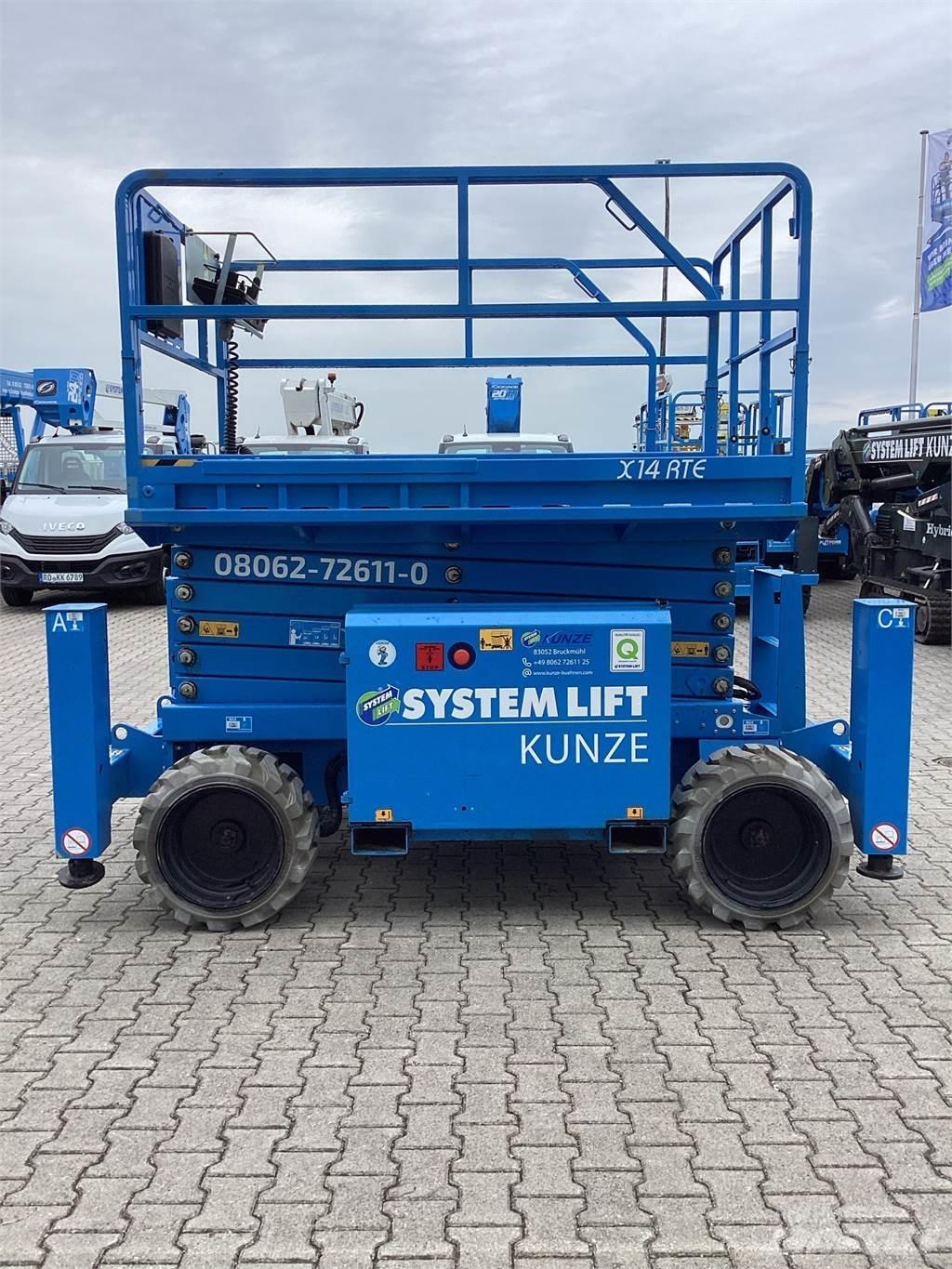 Airo X14-RTE Scheren-Arbeitsbühnen