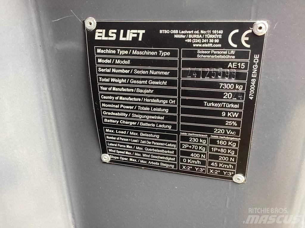 ELS LIFT AE15 Gelenkteleskoparbeitsbühnen