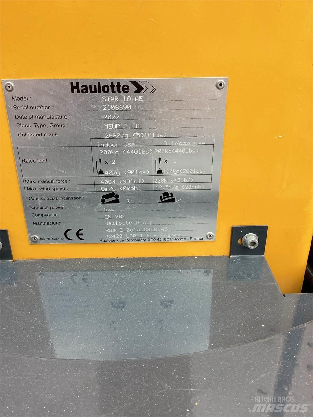 Haulotte Star10 Personenaufzüge