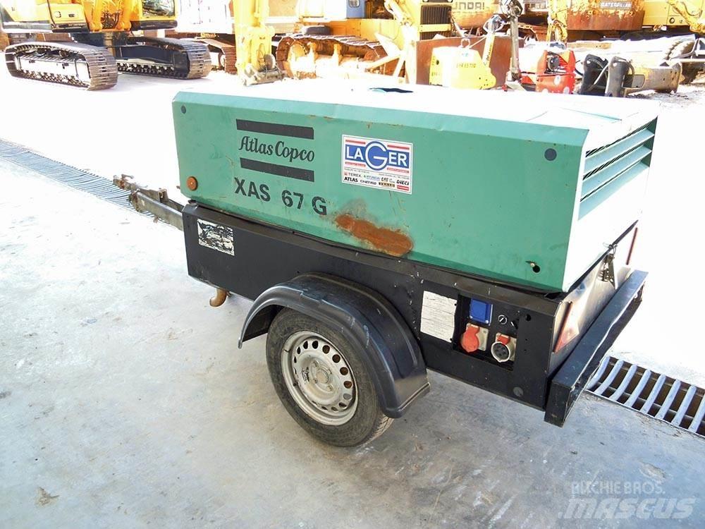Atlas Copco XAS 67G Kompressoren
