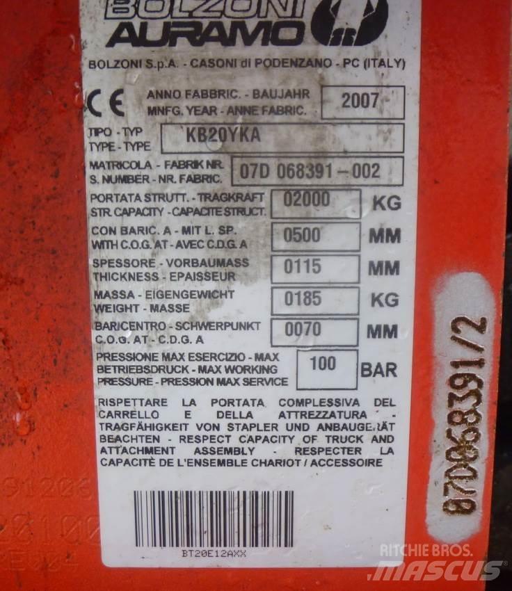 Bolzoni KB20YKA Sonstige Flurförderzeuge