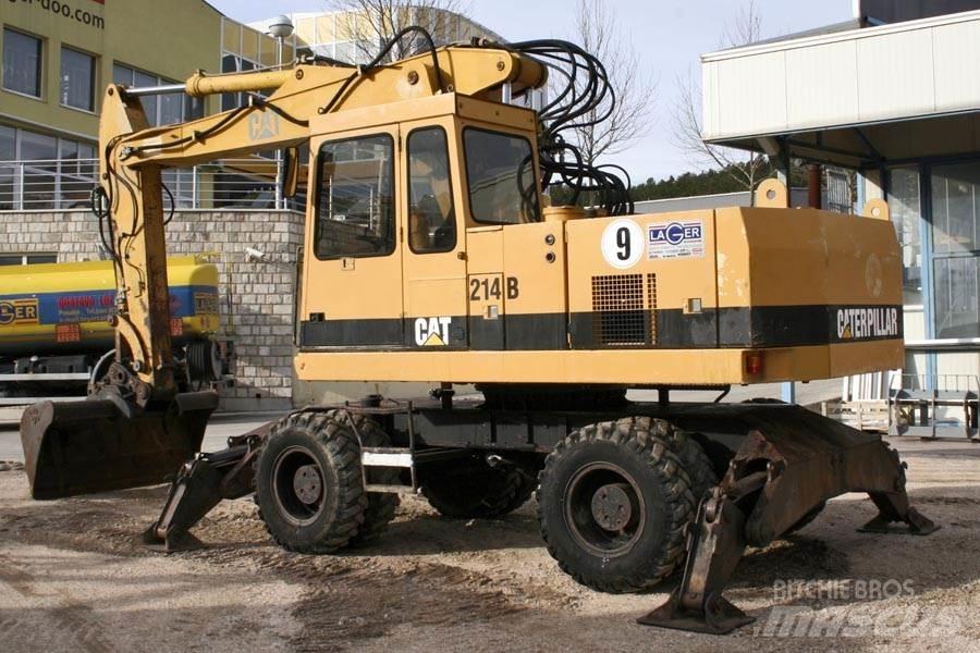 CAT 214B Mobilbagger