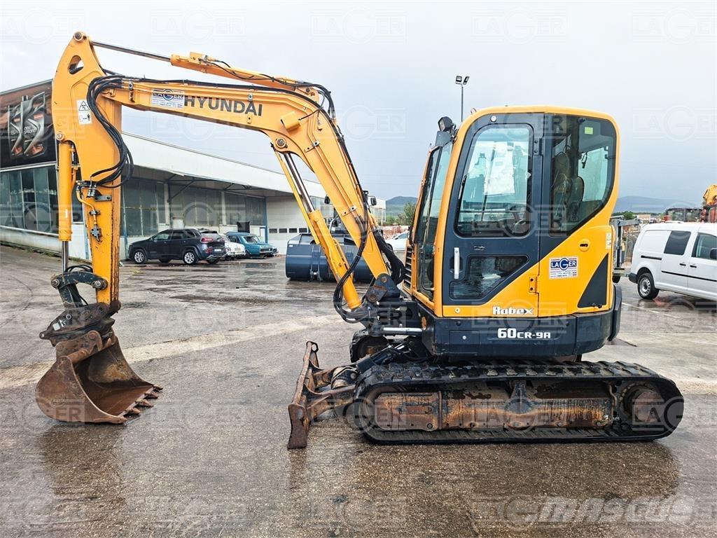 Hyundai 60CR-9A Minibagger < 7t