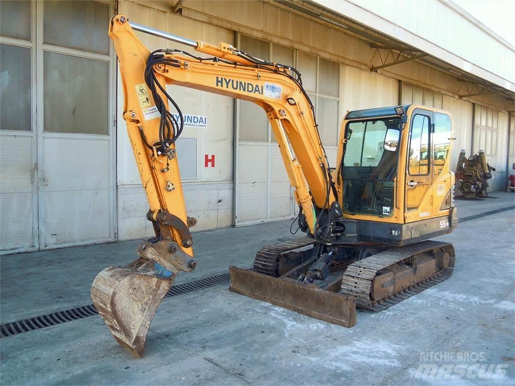 Hyundai R55-9 Minibagger < 7t