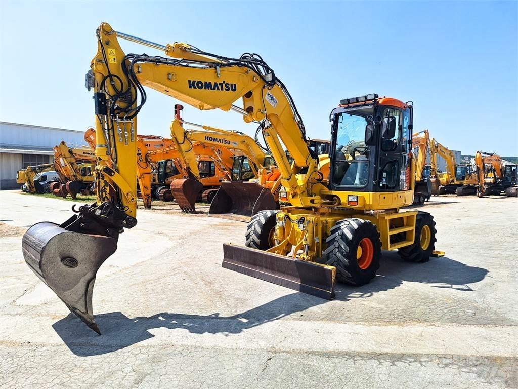 Komatsu PW118MR-8 Mobilbagger