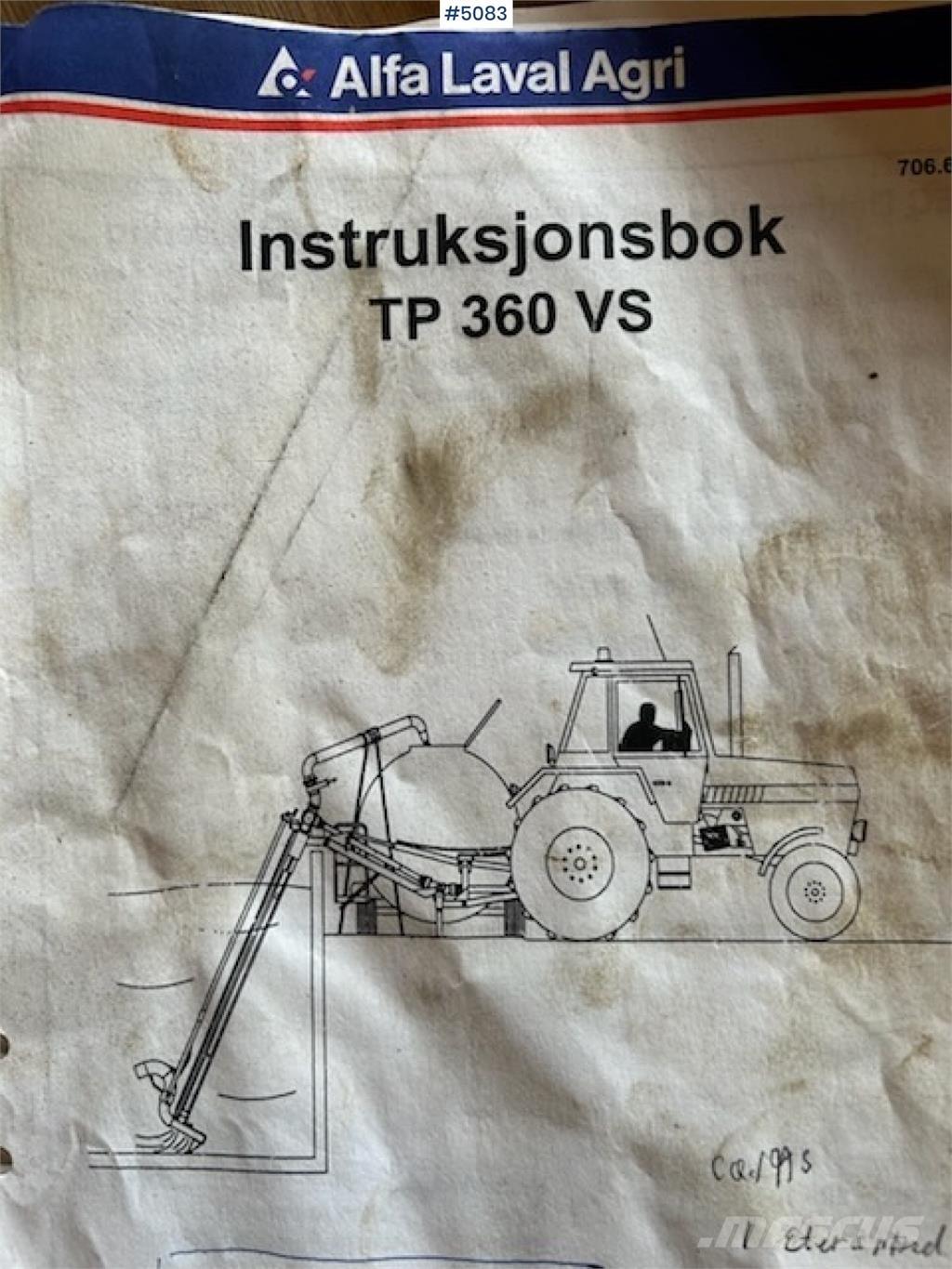 Alfa Laval TP 360 Drillmaschinen