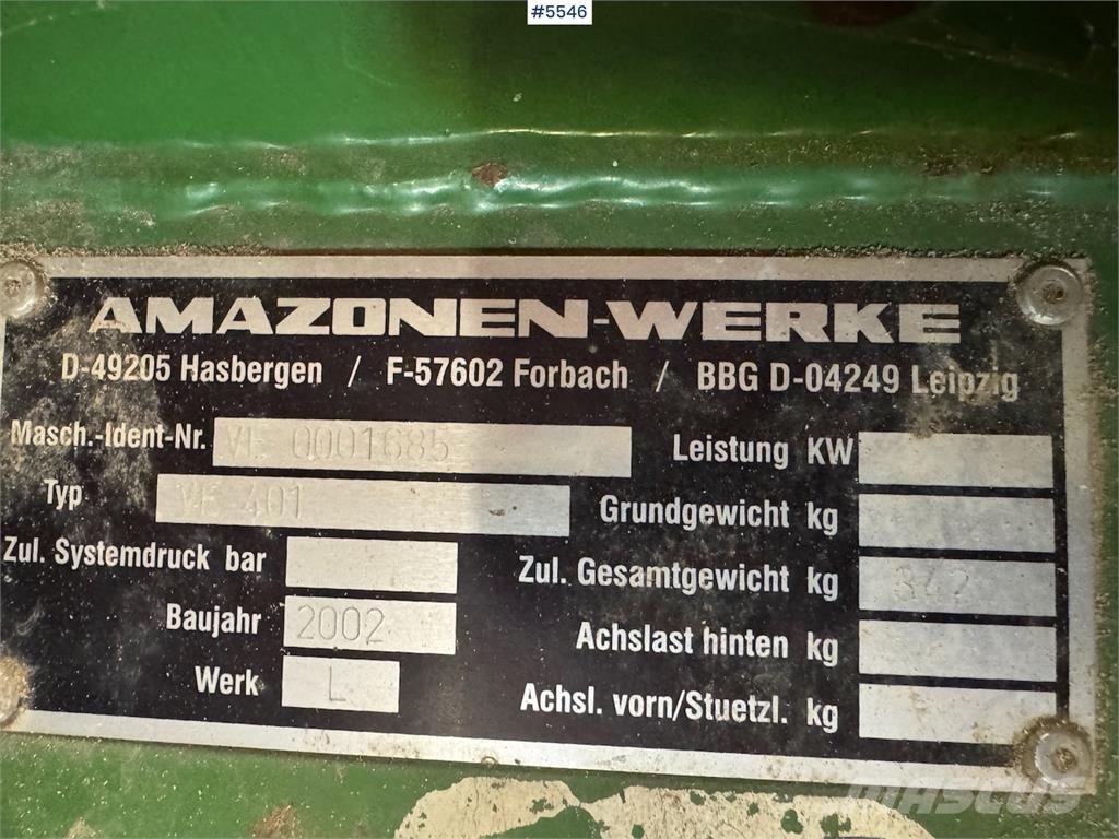 Amazone VE 401 Drillmaschinen