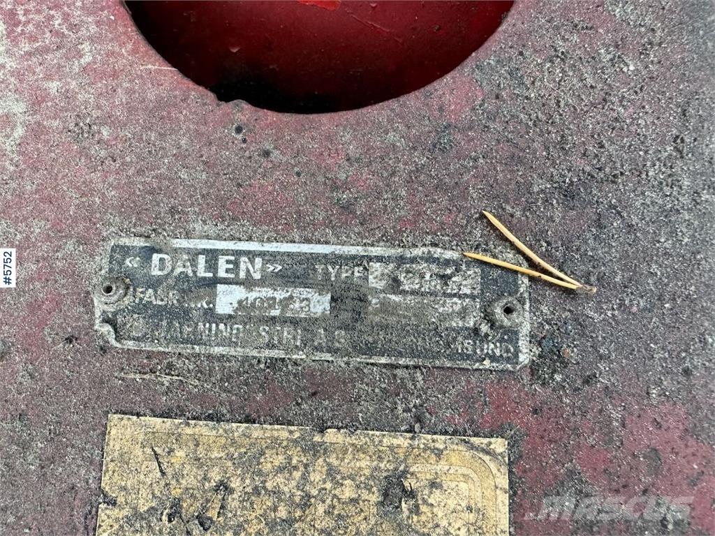 Dalen 1278 Schneeschilde und -pflüge