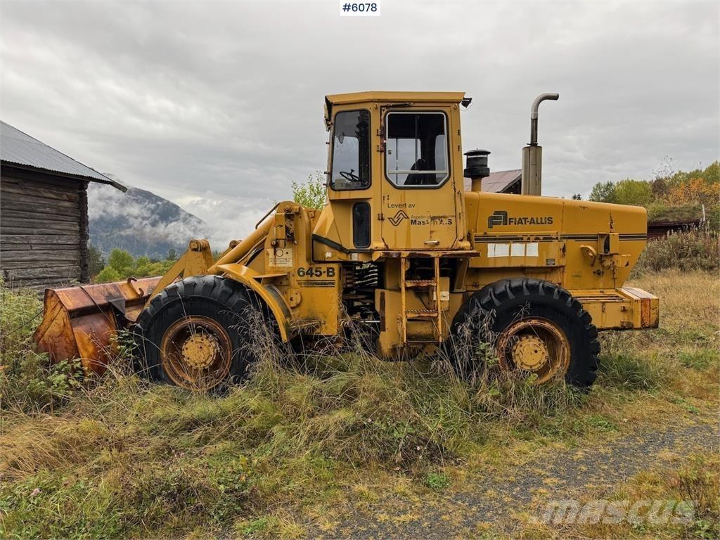 Fiat Allis 645-B Radlader