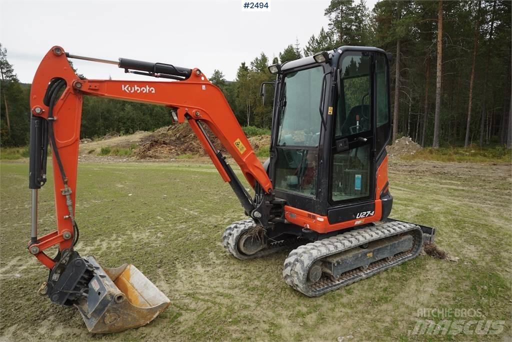 Kubota U27-4 Raupenbagger