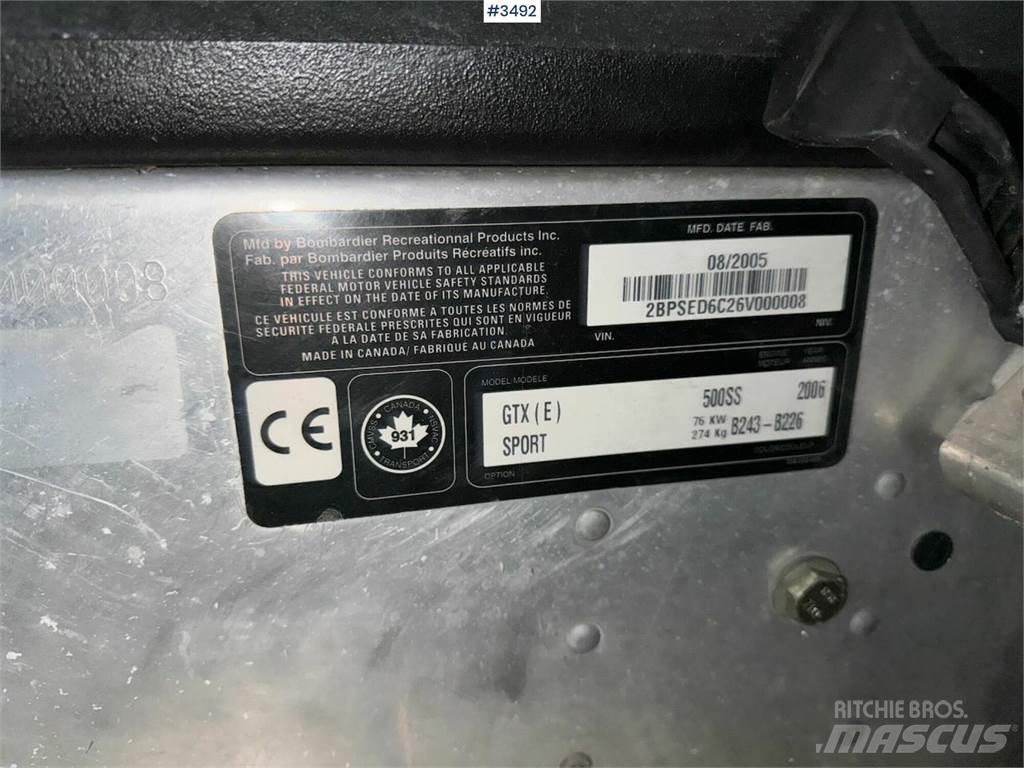 Ski-doo GTX ATV/Quad
