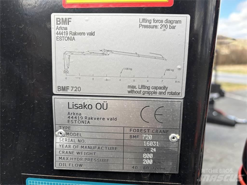 BMF 10T2+720 Forstanhänger