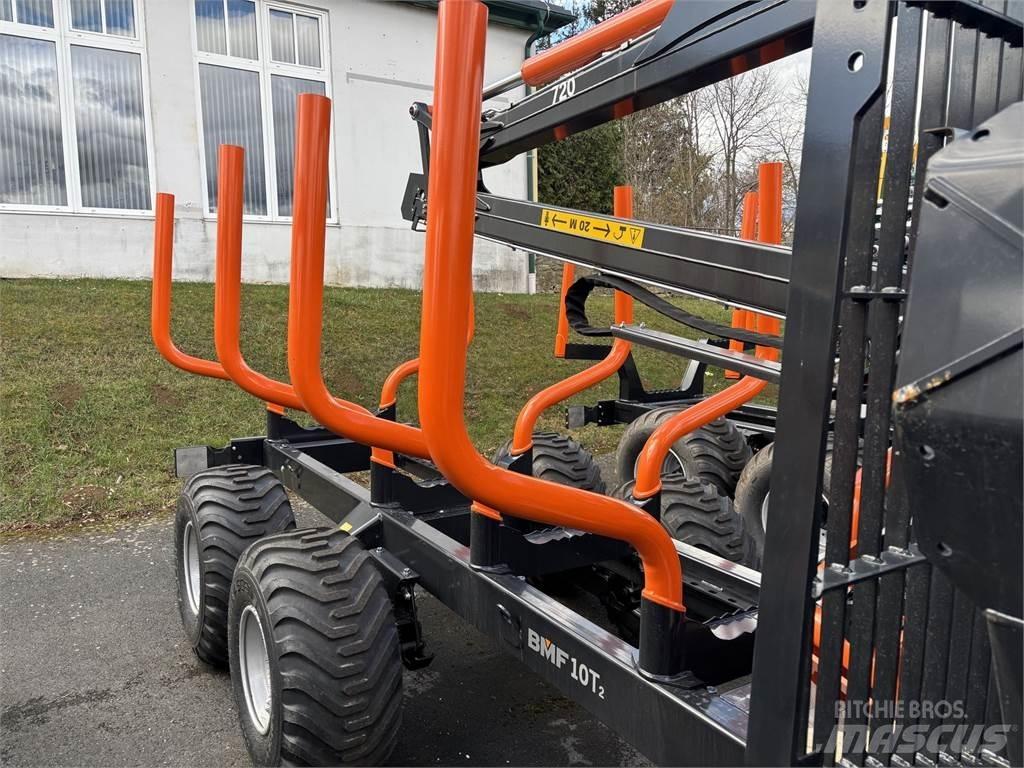 BMF 10T2+720 Forstanhänger
