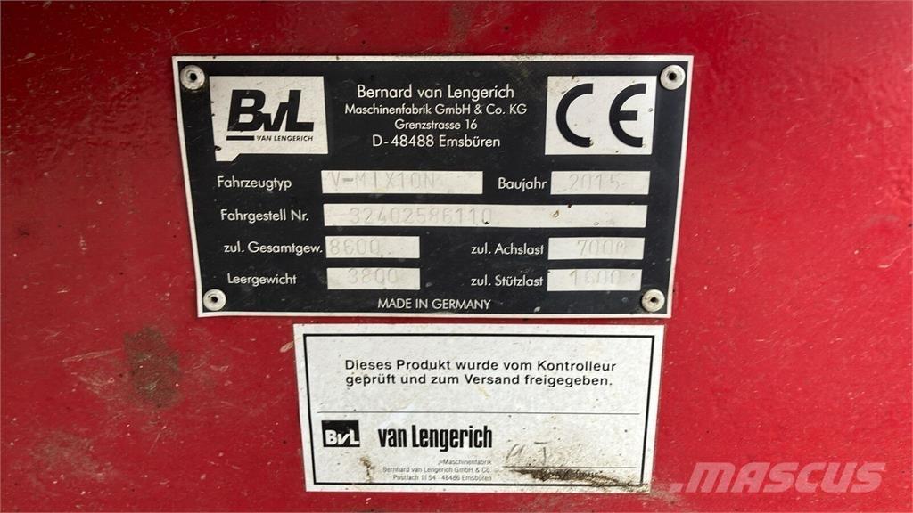 BvL V-MIX 10N Sonstige Landmaschinen