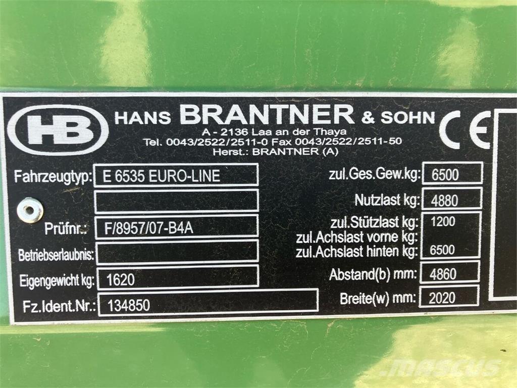  E 6535 Euro-Line Weitere Anhänger