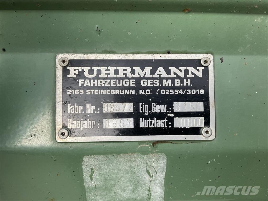Fuhrmann FF 10.000 Kippanhänger
