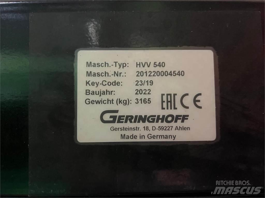Geringhoff HVV 540 Zubehör Mähdrescher