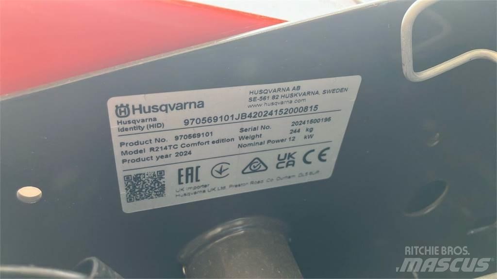 Husqvarna R 214TC Sonstige Kommunalmaschinen