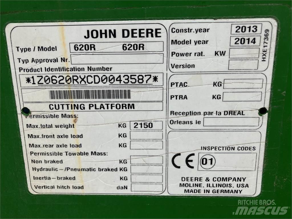 John Deere 620R Zubehör Mähdrescher