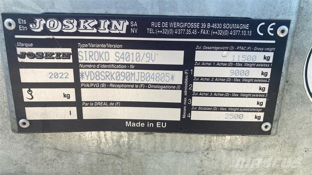 Joskin S4010/9V Düngemittelverteiler
