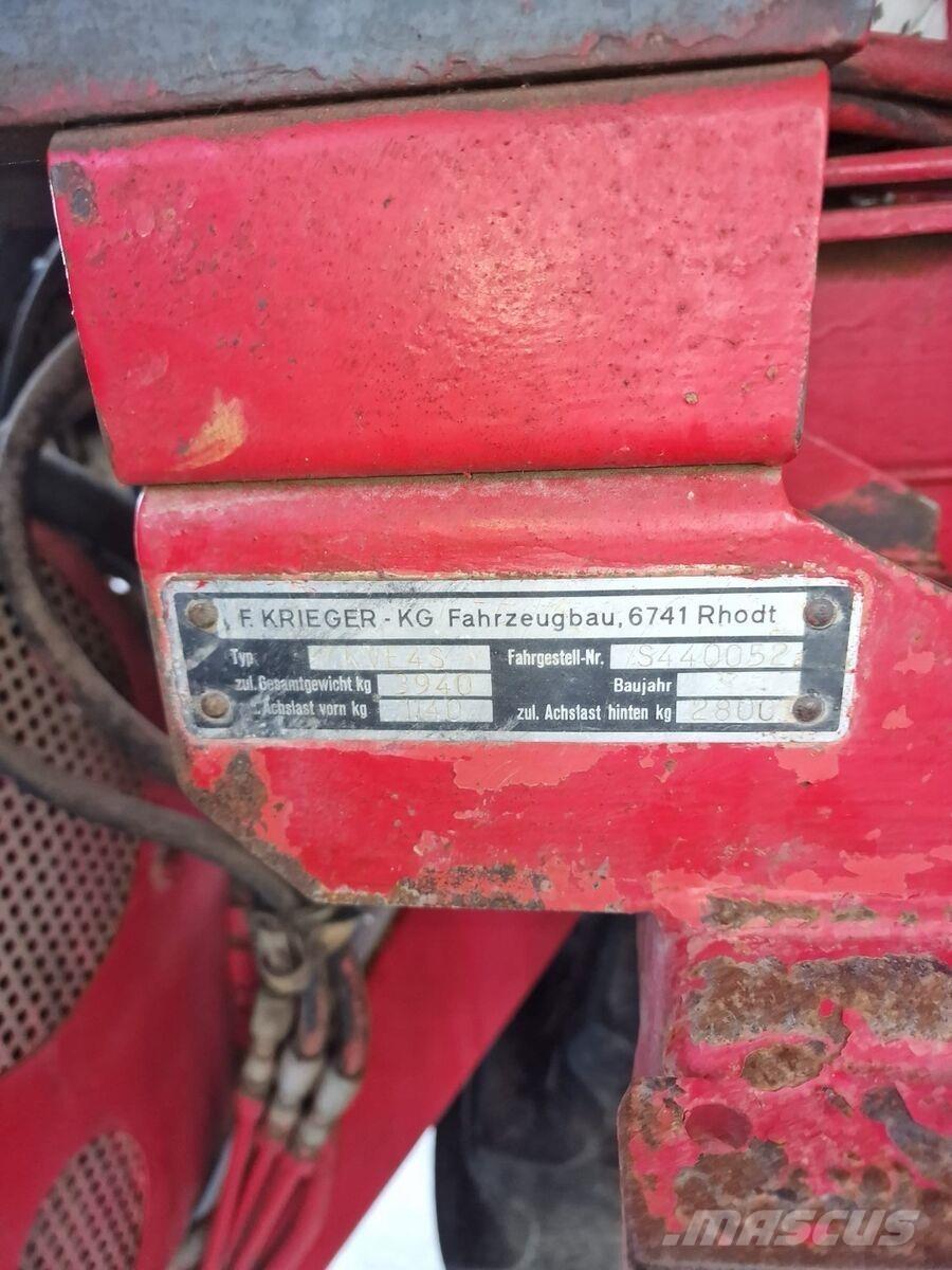  Krieger KVE 4S Traubenvollernter
