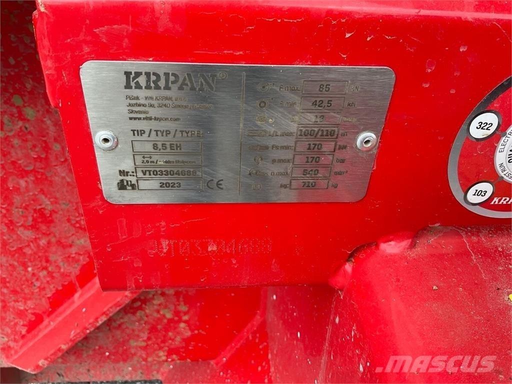 Krpan 8.5 EH Seilwinden
