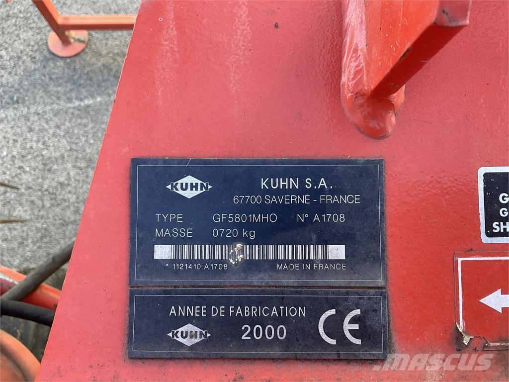 Kuhn GF 5801 MHO Kreiselheuer/-wender