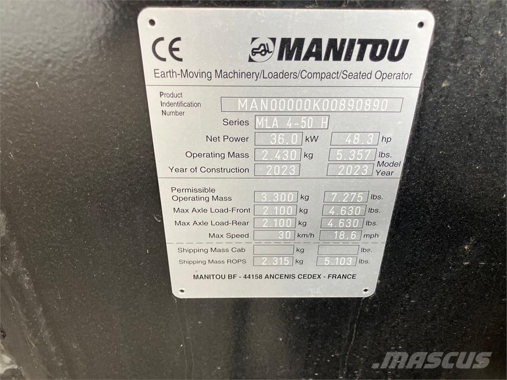 Manitou MLA 4-50 Hoflader