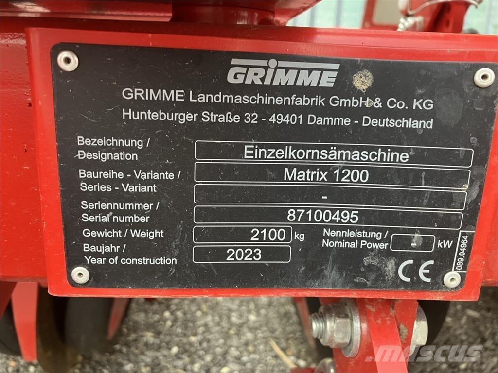  Matrix 1200 Pflanzmaschinen