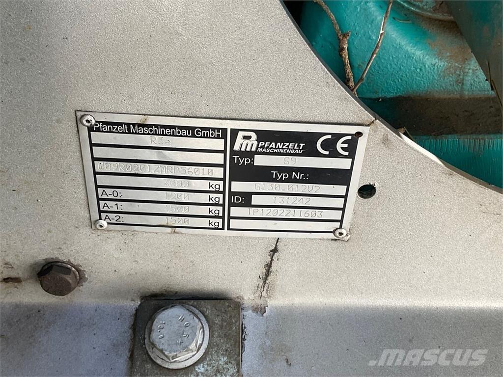 Pfanzelt S 9 / LK4267 Forstanhänger