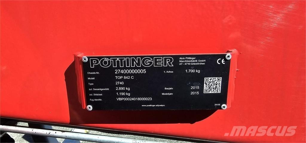 Pöttinger TOP 842C Schwader