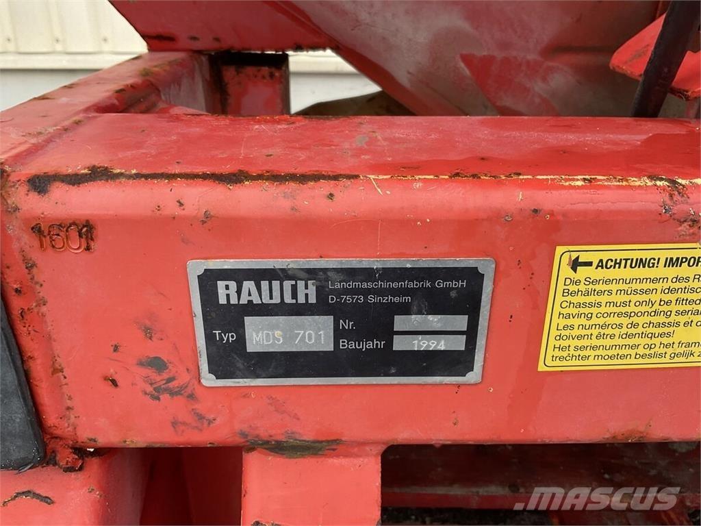 Rauch MDS 701 Weitere Düngemaschinen