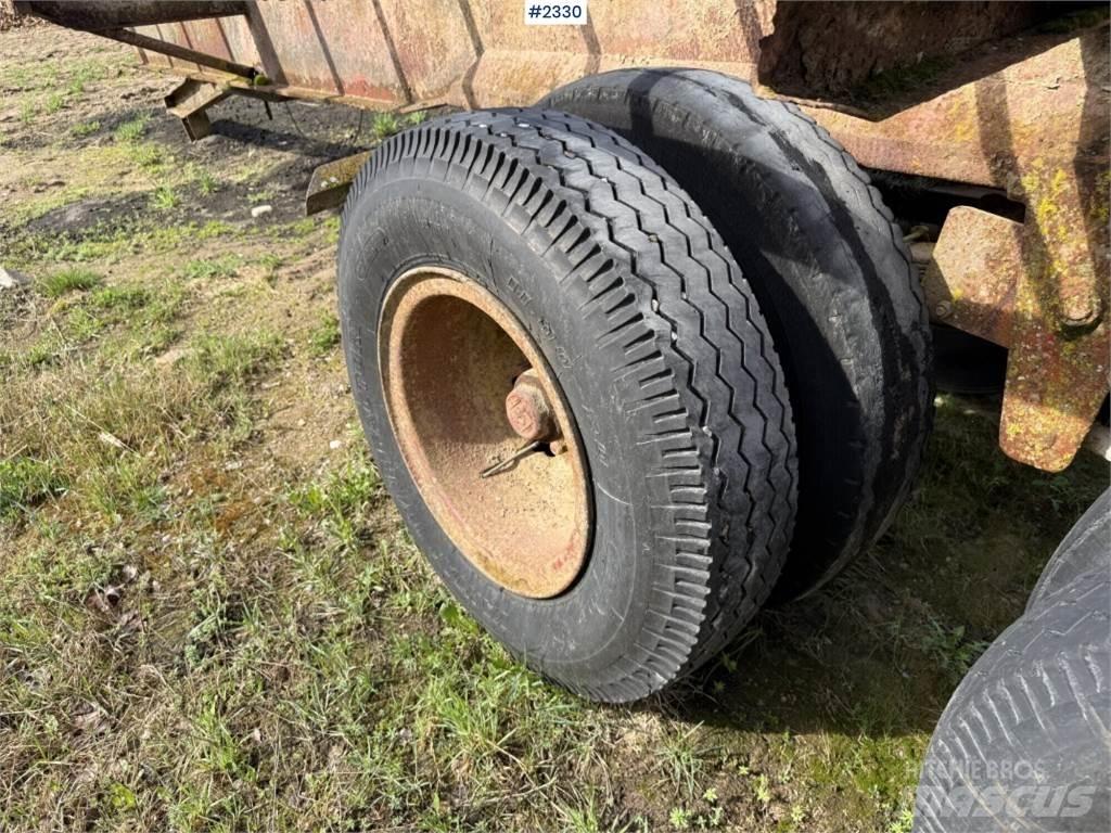 Balkärra boggie Getreideanhänger