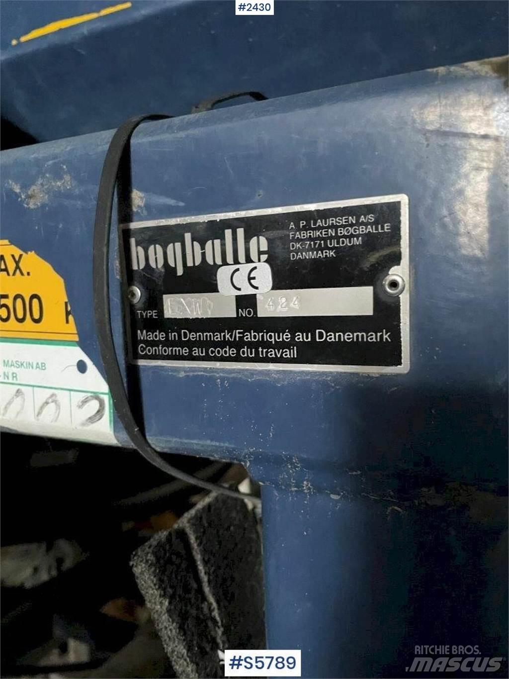 Bogballe EXW 1000 Weitere Düngemaschinen